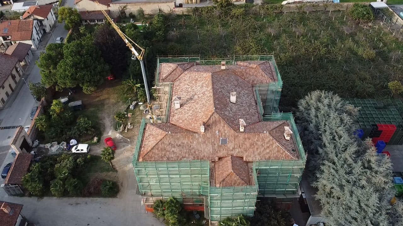 Copertura realizzata da Galfrè Pierpaolo